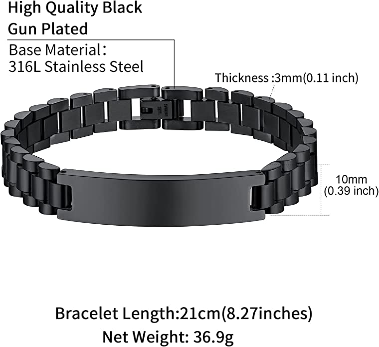 Stainless Steel Men Bracelet (Medical grade316L)