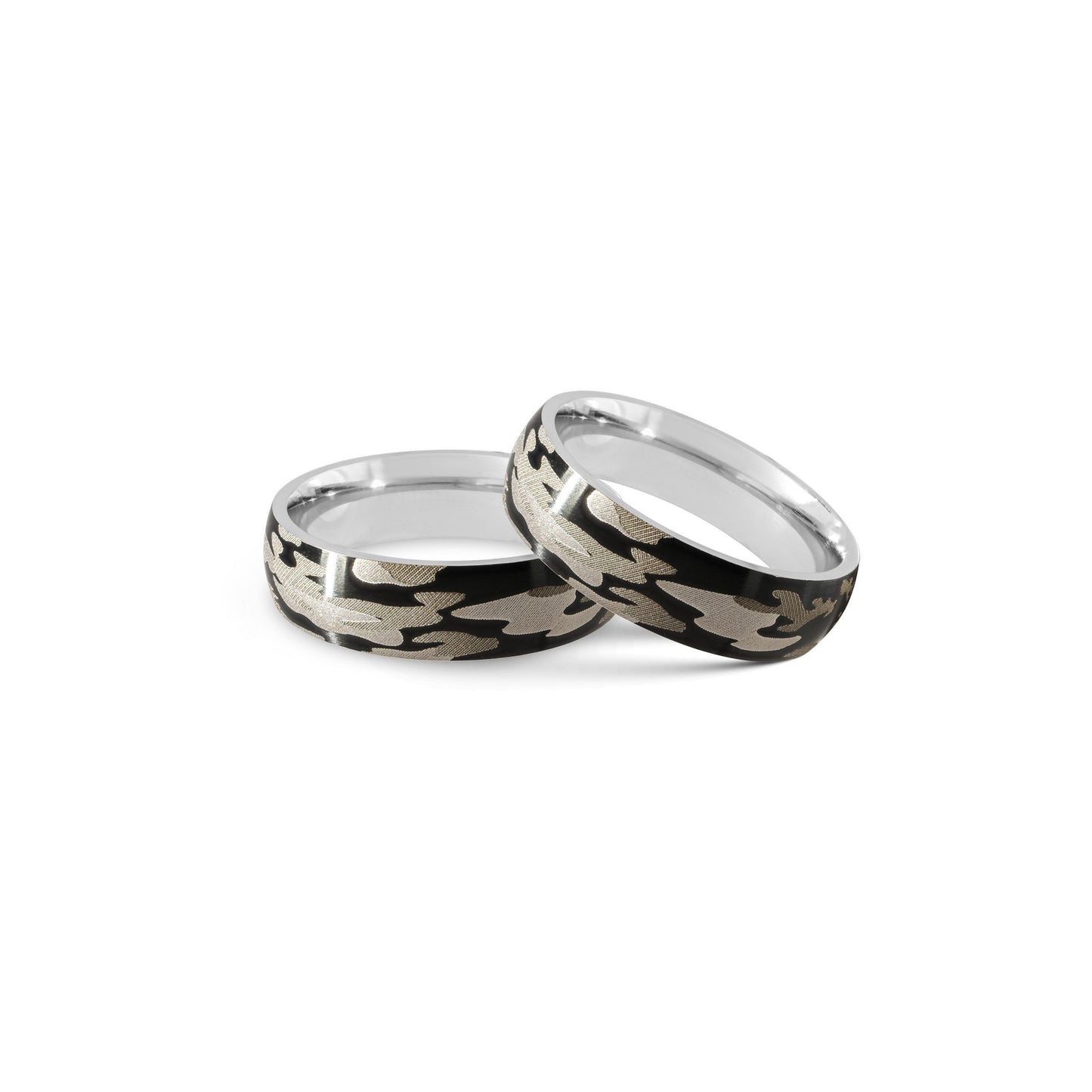 Camouflage Stainless Steel Ring