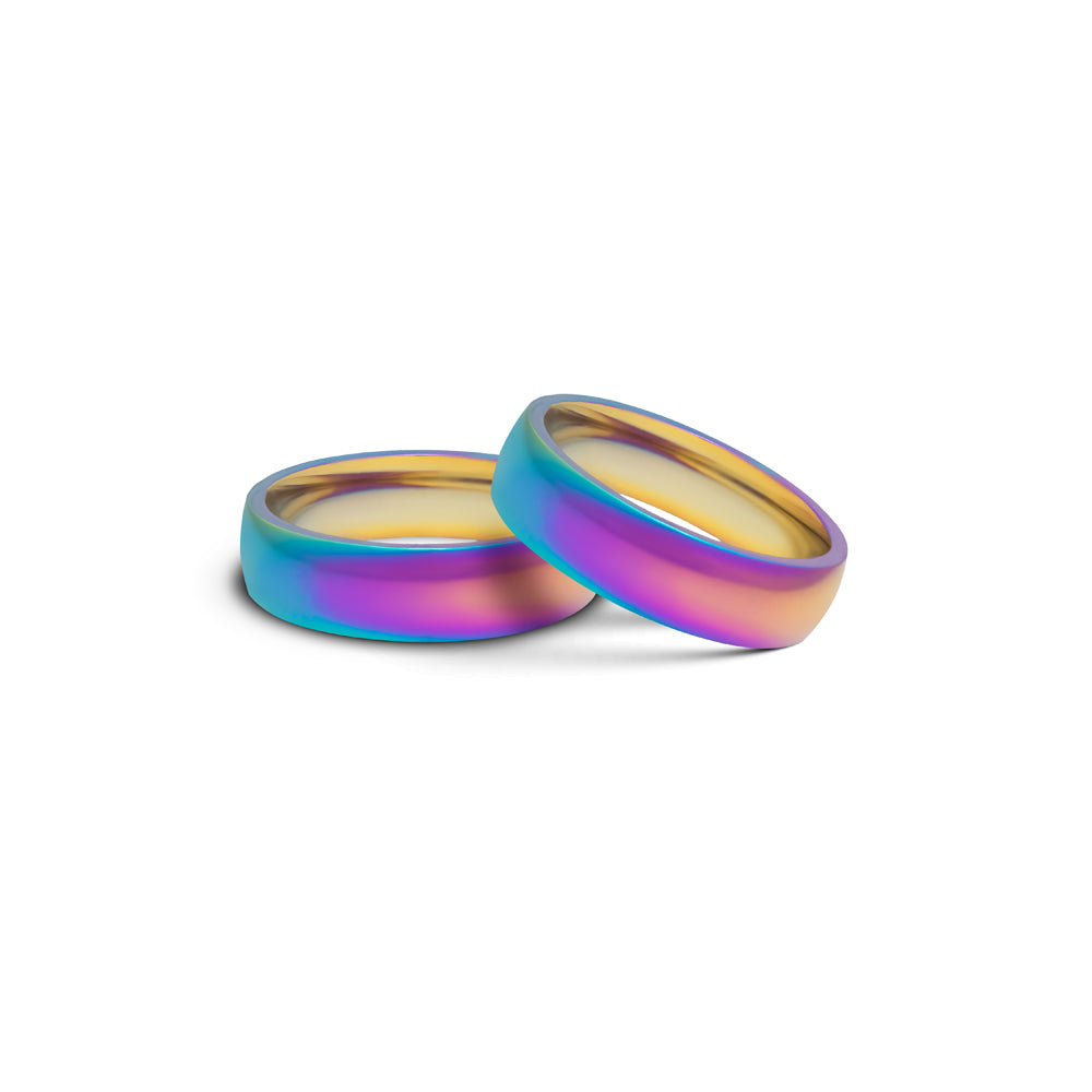 Rainbow Stainless Steel Ring