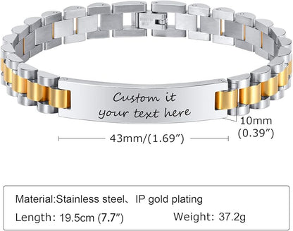 Stainless Steel Men Bracelet (Medical grade316L)