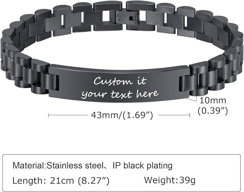 Stainless Steel Men Bracelet (Medical grade316L)