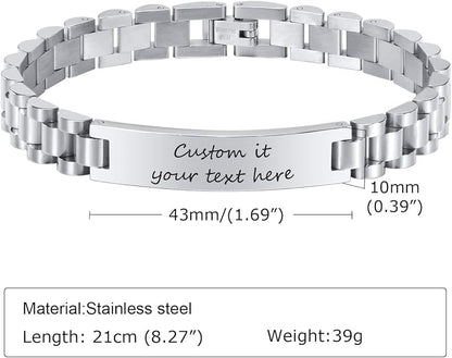 Stainless Steel Men Bracelet (Medical grade316L)