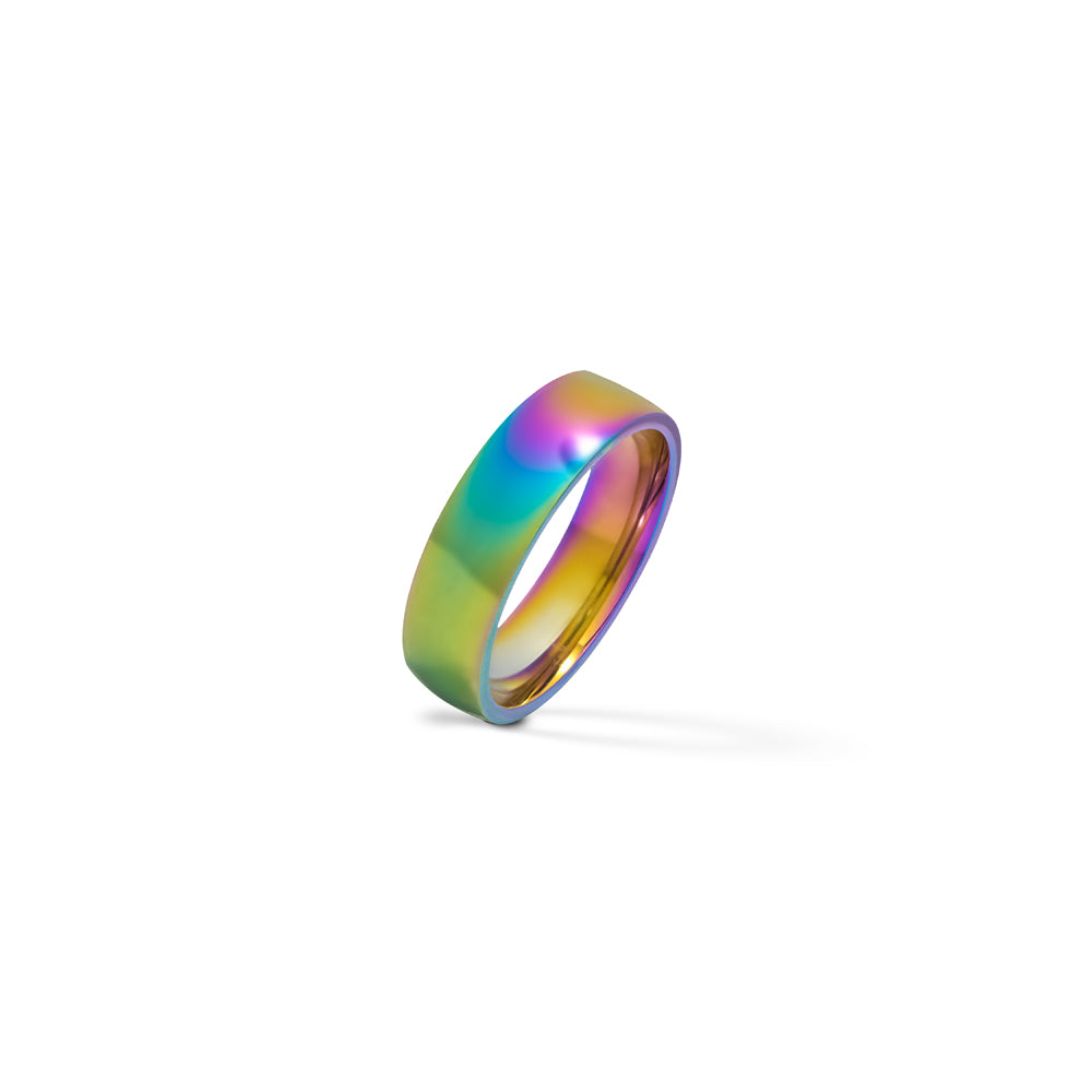 Rainbow Stainless Steel Ring