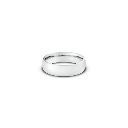 Highly Polished Rounded Stainless Steel Ring